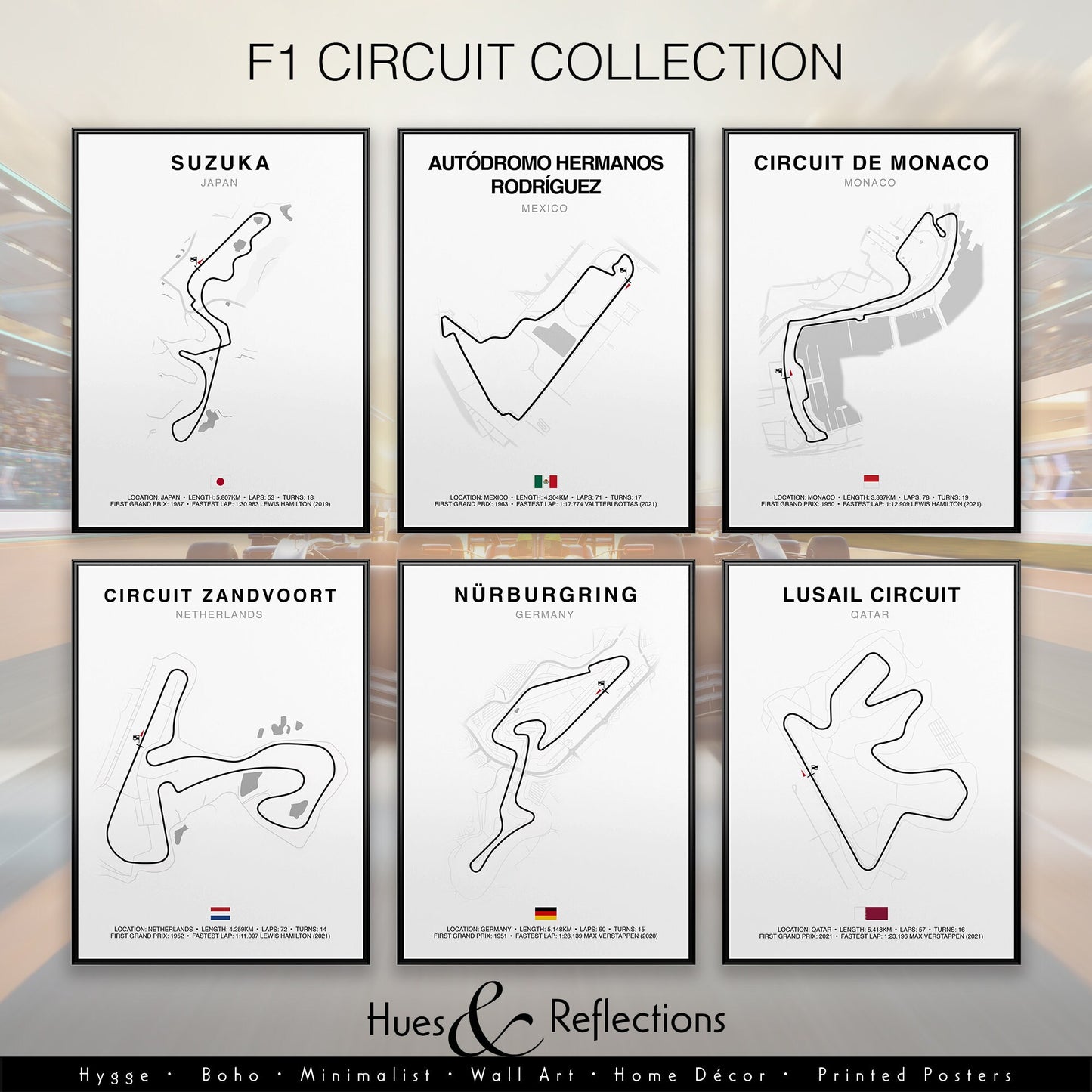 Silverstone Grand Prix Circuit Print, Formula 1 Track Poster, Office wall art, Gifts for him, F1 race map frame, F1 Poster, Car race fan art, Monaco, Abu Dhabi, Austria, Belgium, Brazil, Germany, Italy, Japan, Mexico, Monaco, Netherlands, Gift dad