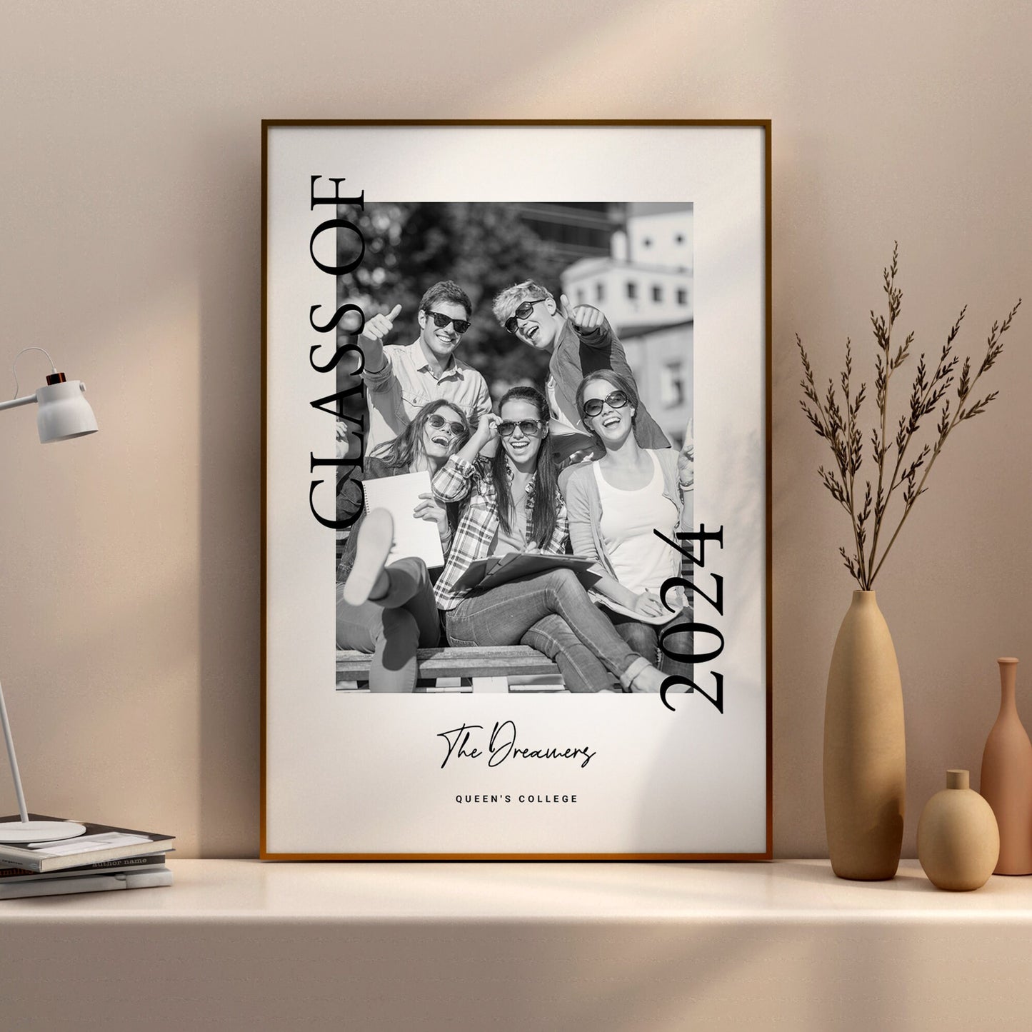 Personalised Class of 2024, School Leavers, Graduation, End of Year Photo Print – Graduation photo print, Teacher appreciation photo gift