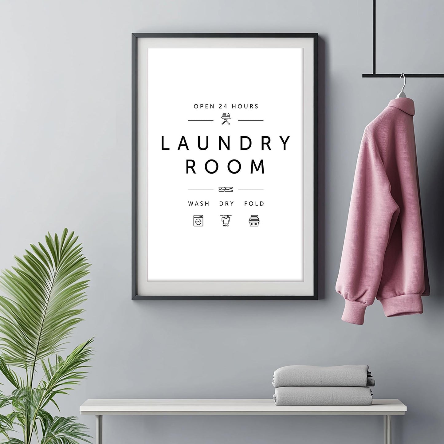 Laundry Room Print - Funny Utility Room Poster, Laundry Room Decor, Funny Laundry Print, Housewarming Gift, Laundry Wall Art Sign