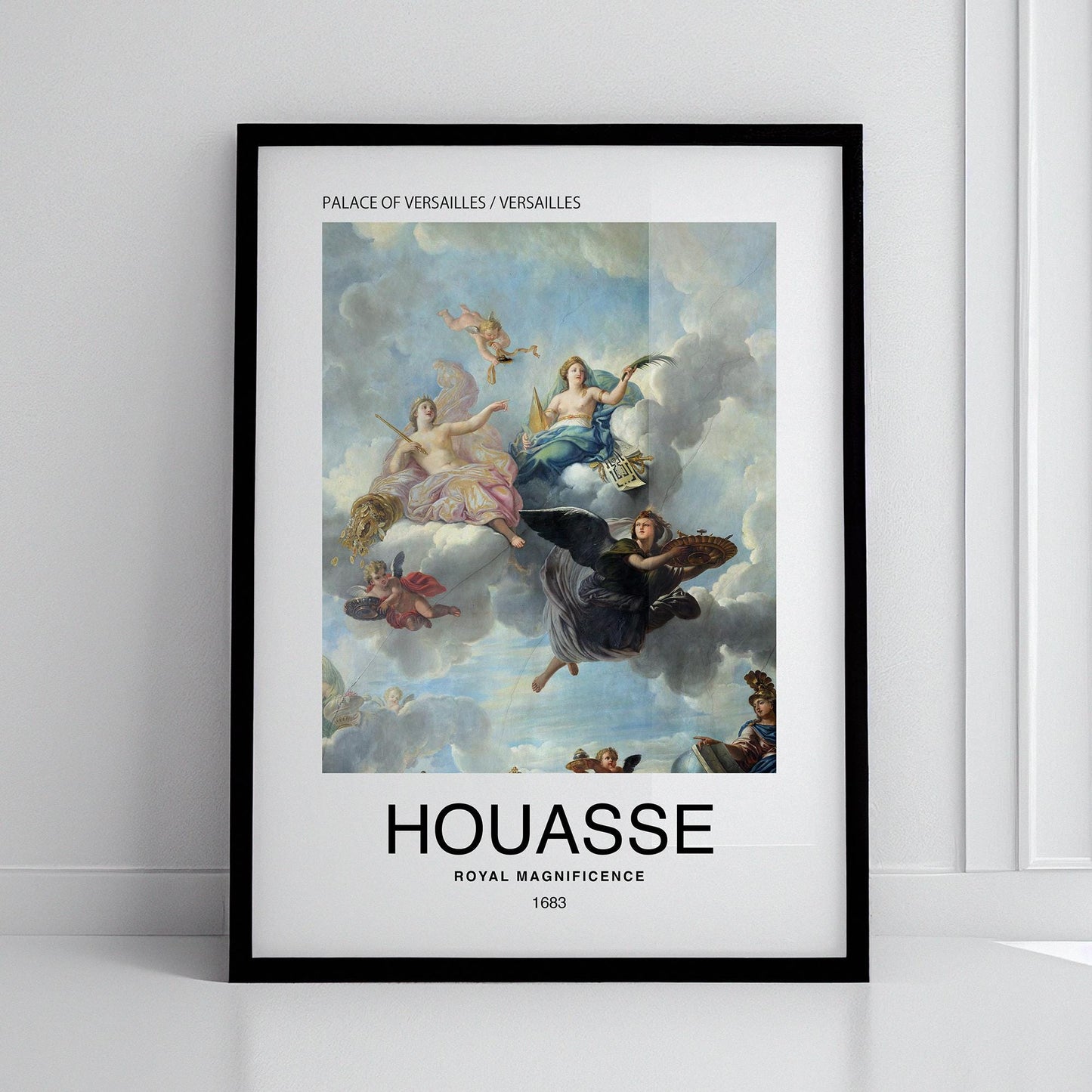 Royal Magnificence by Houasse Poster Print – Classic and famous vintage wall art, famous painting, Post-Impressionist, Home Decor Fine Arts