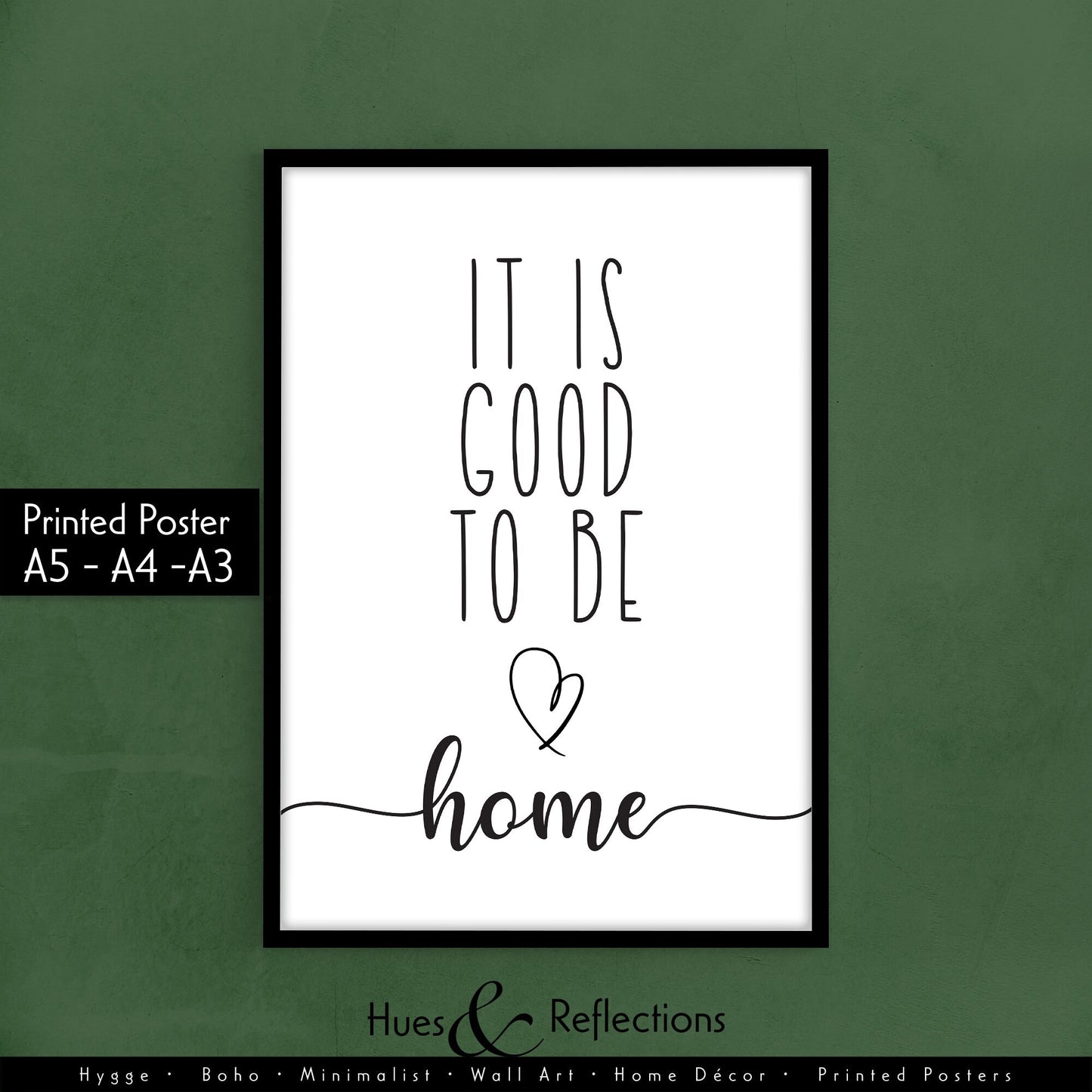 Good To Be Home | Home Prints, Hallway Print, Living Room, Wall Art, Home Decor, Housewarming Gift