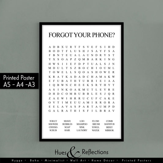 This Funny Bathroom Printable Art Is Ideal When You Forgot Your Phone Yet You Need Something To Pass Time While Your Are Doing Your Business. This minimalist print is guaranteed to make conversation in your bathroom/toilet. This is also an ideal gift