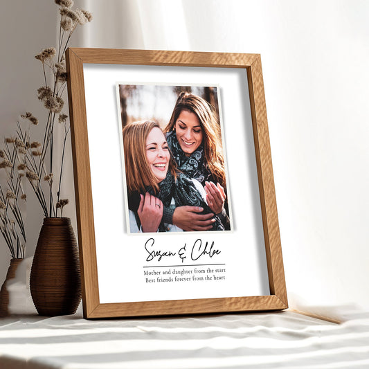 Personalised mum definition print - Custom gift with photo for mum friend, birthday gift, Christmas, Photo Gift, mum Quote, Personalised Mother and Daughter print - Custom gift with photo, mothers day present, Photo Gift, Mum Best friend