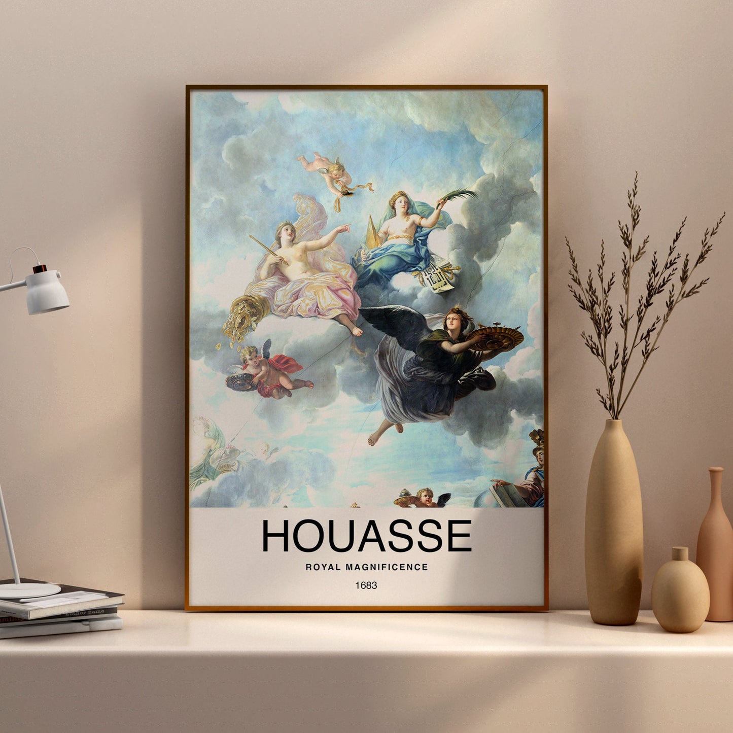Royal Magnificence by Houasse Poster Print – Classic and famous vintage wall art, famous painting, Post-Impressionist, Home Decor Fine Arts