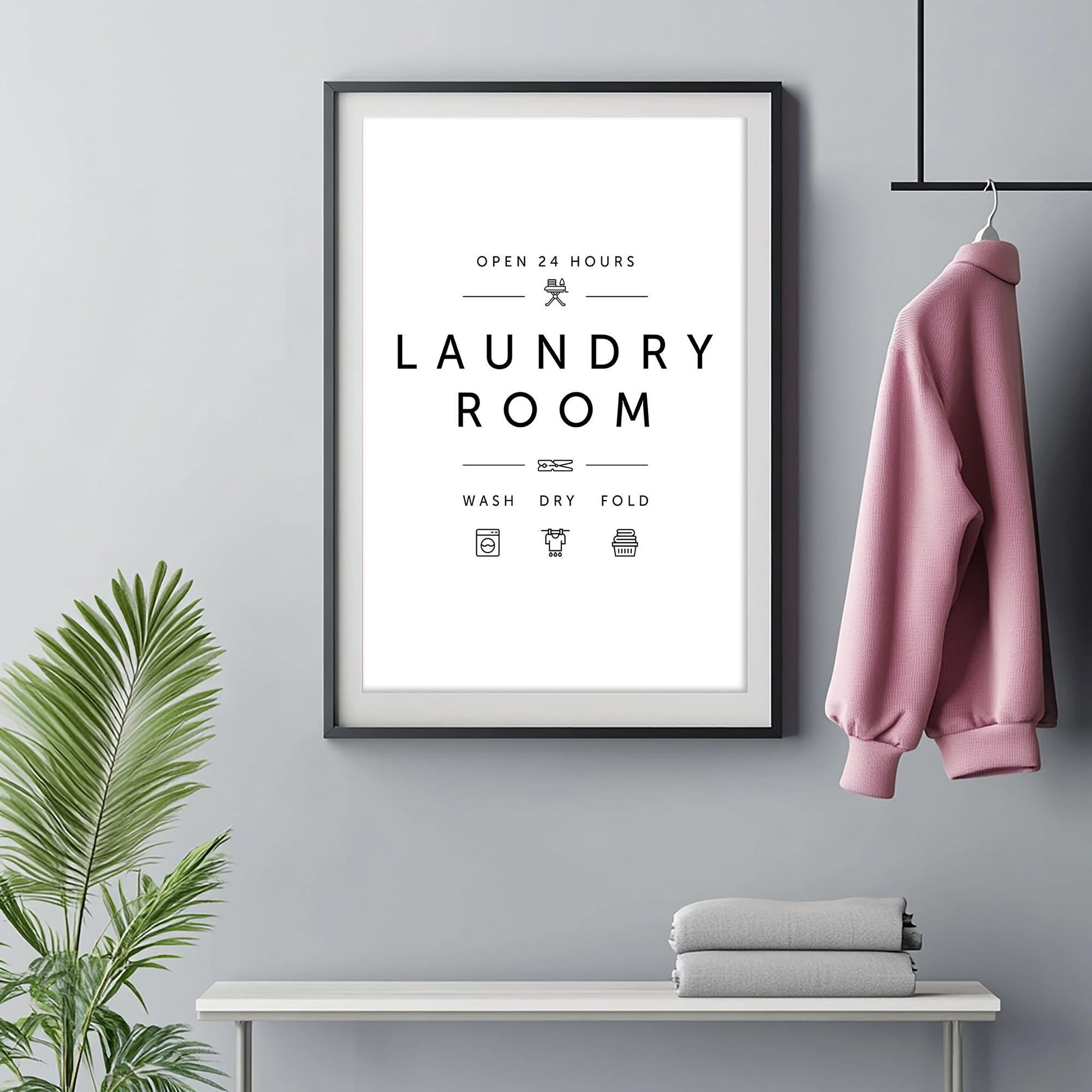 Laundry Room Print - Funny Utility Room Poster, Laundry Room Decor, Funny Laundry Print, Housewarming Gift, Laundry Wall Art Sign