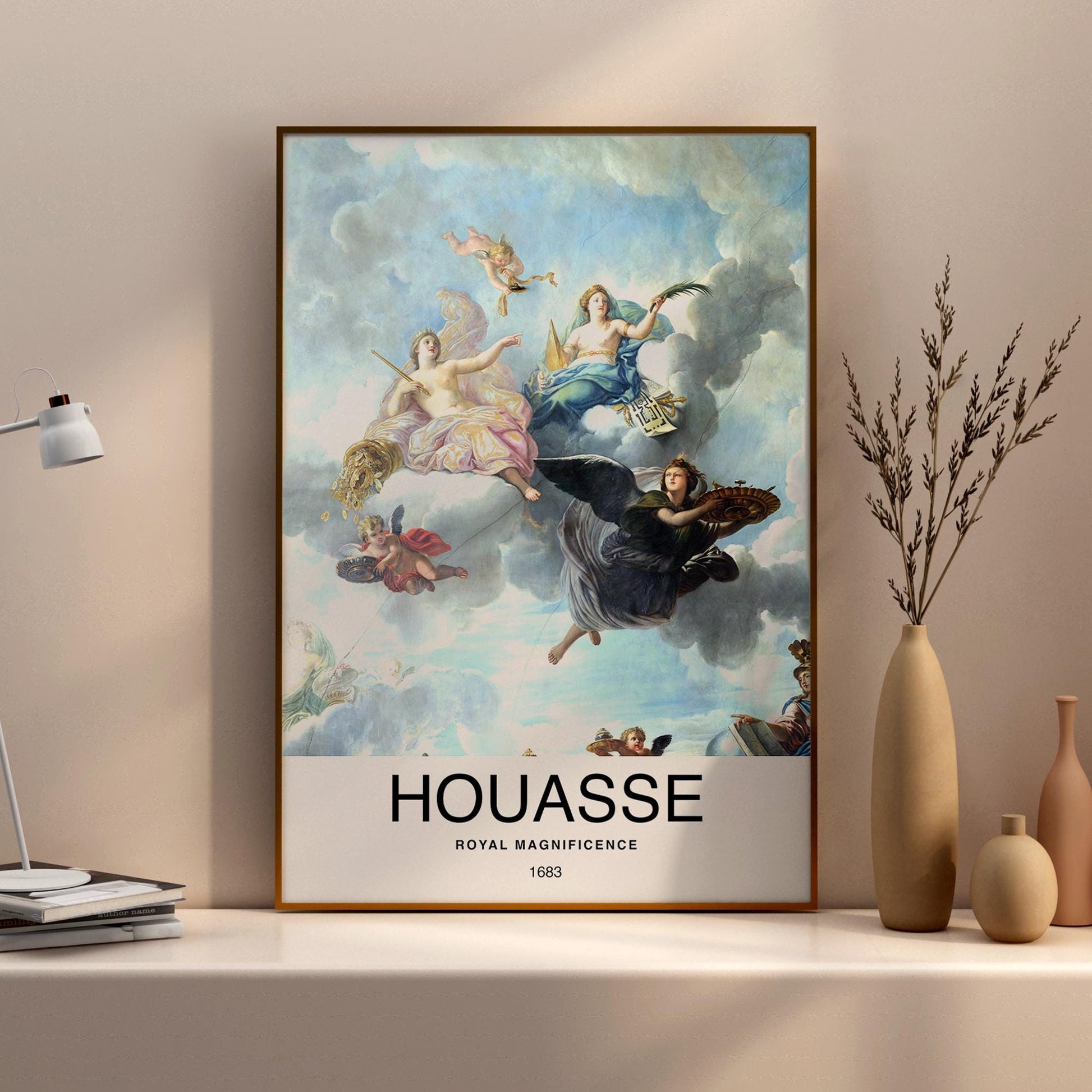 Royal Magnificence by Houasse Poster Print – Classic and famous vintage wall art, famous painting, Post-Impressionist, Home Decor Fine Arts