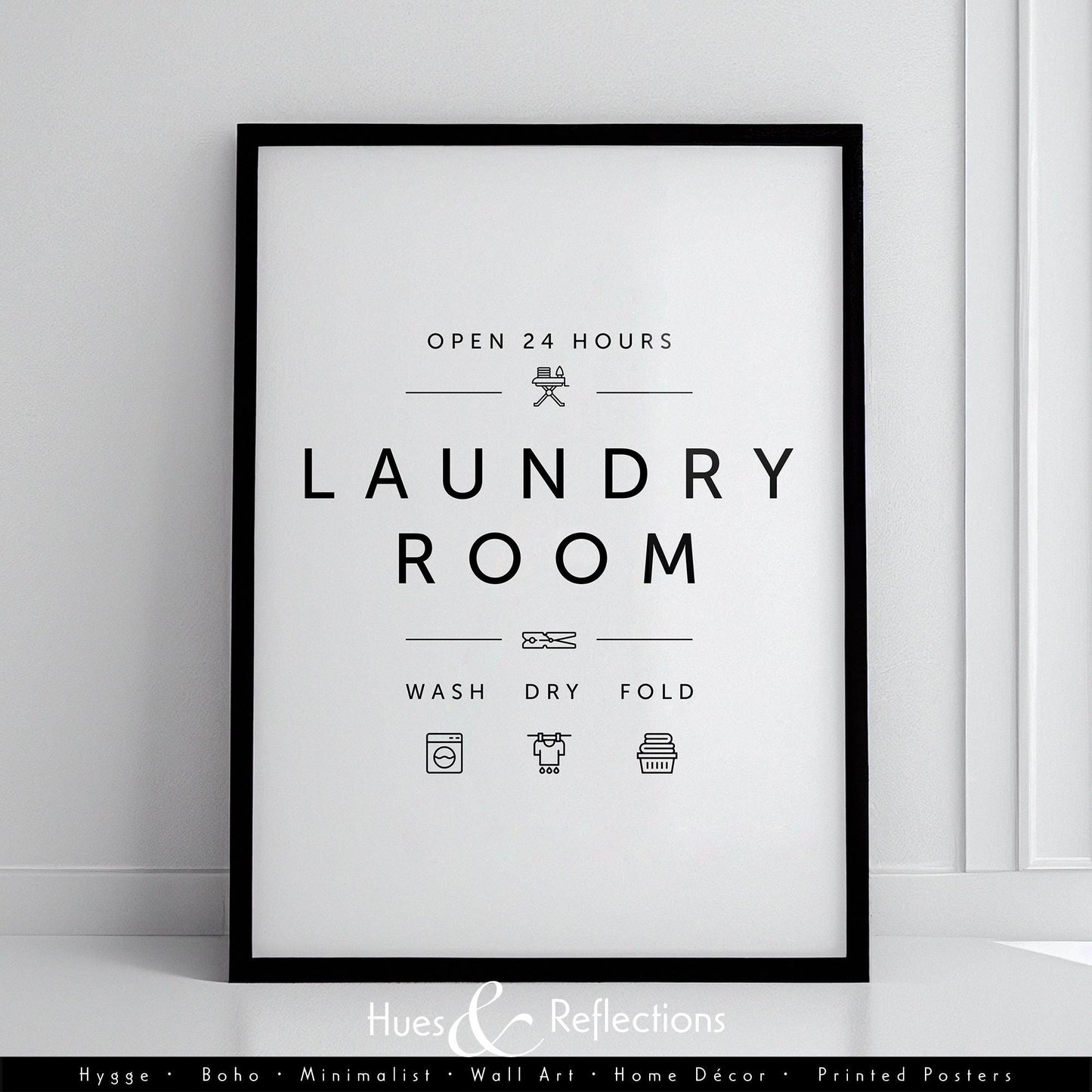 Laundry Room Print - Funny Utility Room Poster, Laundry Room Decor, Funny Laundry Print, Housewarming Gift, Laundry Wall Art Sign