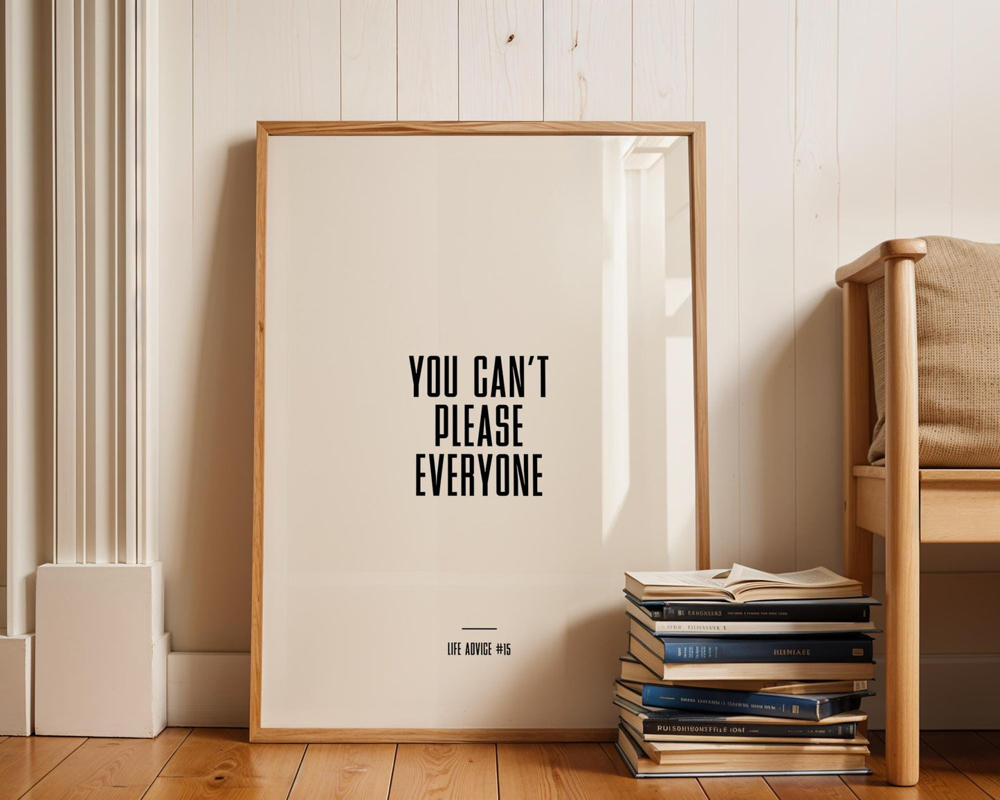 Life Advice #15: You Can’t Please Everyone - Empowering quote prints, motivational and funny quotes, Inspirational posters, Home wall decor