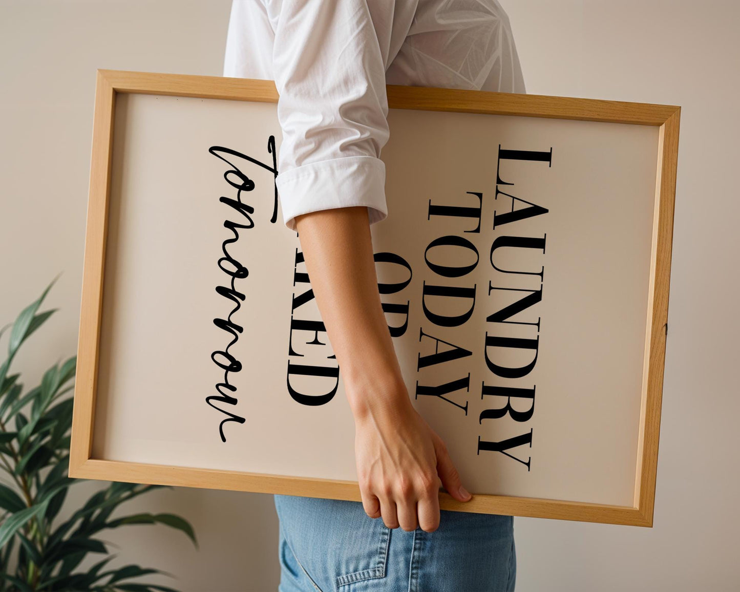 Laundry Today or Naked Tomorrow Print, Utility Room Wall Art Decor, Laundry Wall Print, Laundry Room Print, New Home Gift. Wash room decor, trendy house poster, Funny laundry prints, house prints, Grey home decoration, laundry room sign, funny quotes