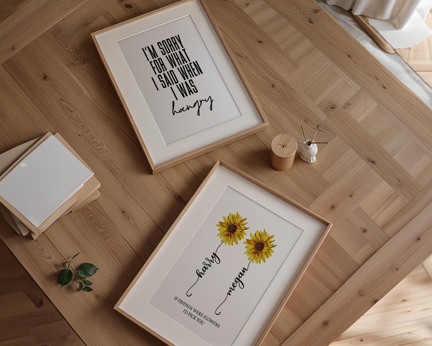 Personalised best friend gift print, Gift for daughter, Gift for friend, Gift for her, Birthday gift for mummy, Flower print for mothers day