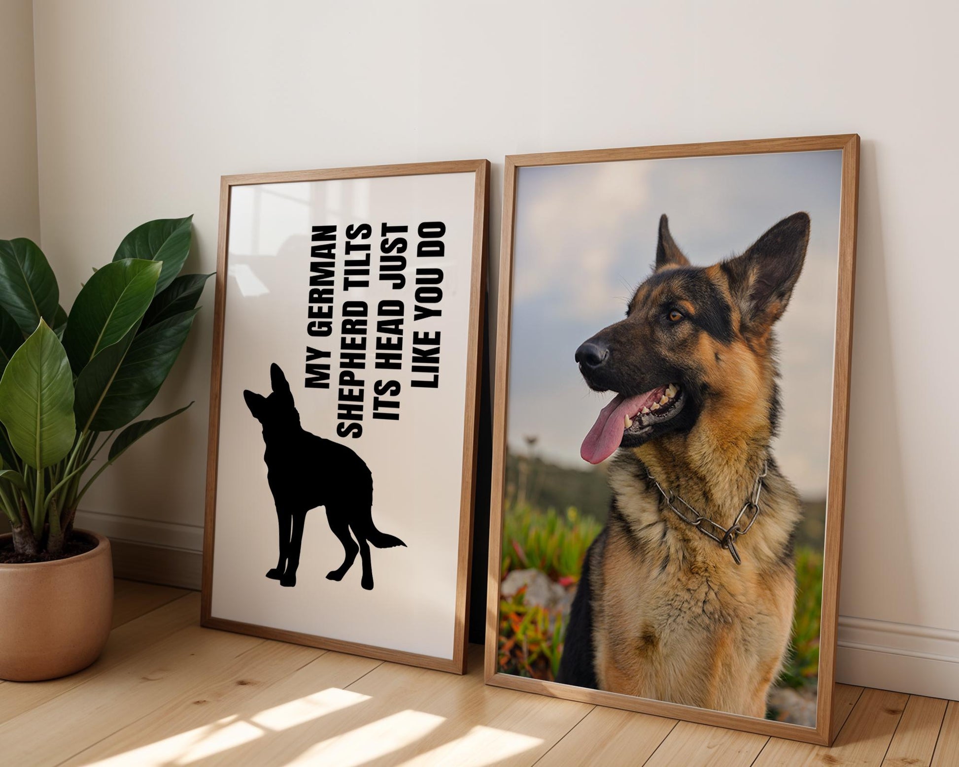 Funny German Shepherd Print, Tilting Head Alsatian Dog Poster, German Shepherd Illustration, Dog Owner Gift, Funny Dog Poster, Dog Drawing,Pet Lover Print, Gift For Dog Owner, Alsatian Dog Breed, Dog Definition Prints, Tilt Head, Dog Lover Gift