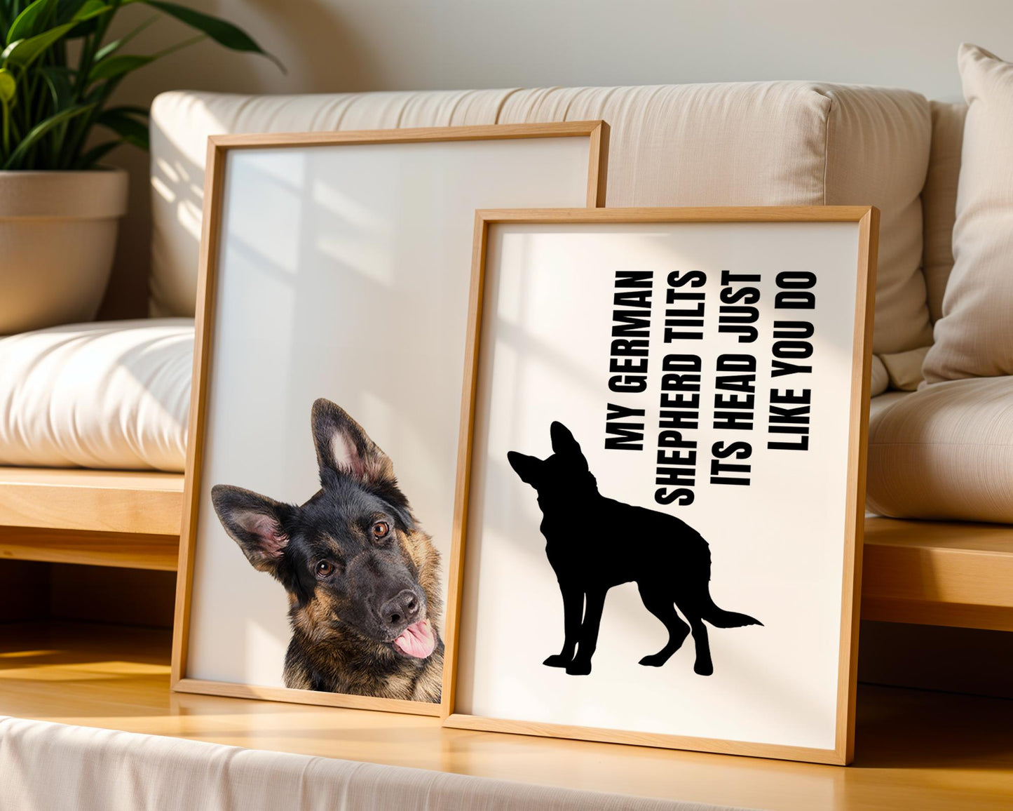 Funny German Shepherd Print, Tilting Head Alsatian Dog Poster, German Shepherd Illustration, Dog Owner Gift, Funny Dog Poster, Dog Drawing,Pet Lover Print, Gift For Dog Owner, Alsatian Dog Breed, Dog Definition Prints, Tilt Head, Dog Lover Gift