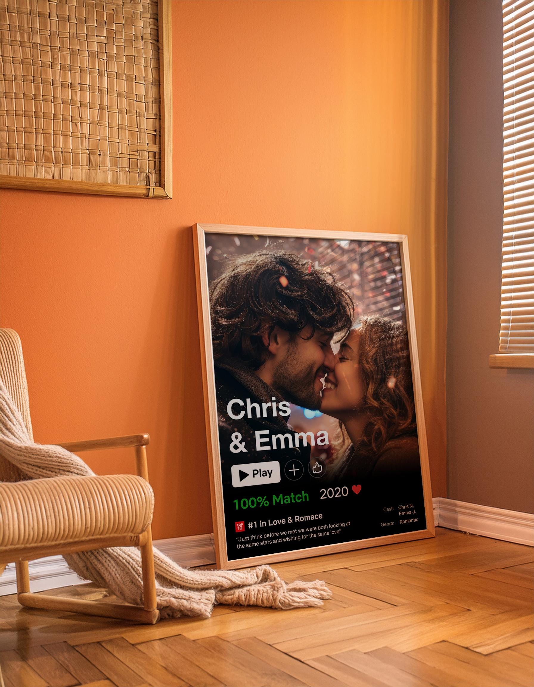 Custom gift with photo for boy friend and partners, birthday gift, Christmas, Photo Gift, Personalised Couple Movie Poster - Valentine’s Day Gift, Custom Couple Movie Poster, Husband Wife Memory Keepsake, Wedding Day Engagement