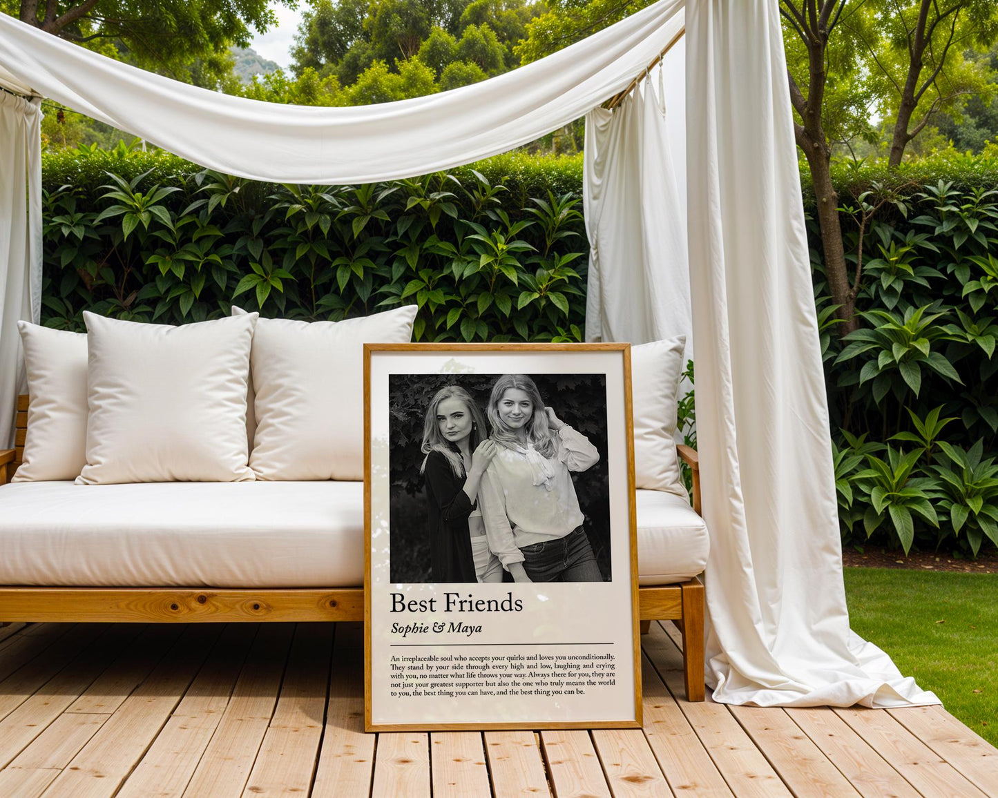 Personalised best friend definition print - Custom gift with photo for best friend, birthday gift, Christmas, Photo Gift, Best Friend Quote, personalised print, best friend gift, custom photo gift, friendship print, quote wall art, birthday present, christmas gift, bestie decor, friendship keepsake, custom wall art, photo wall print, personalised art, gift for bestie