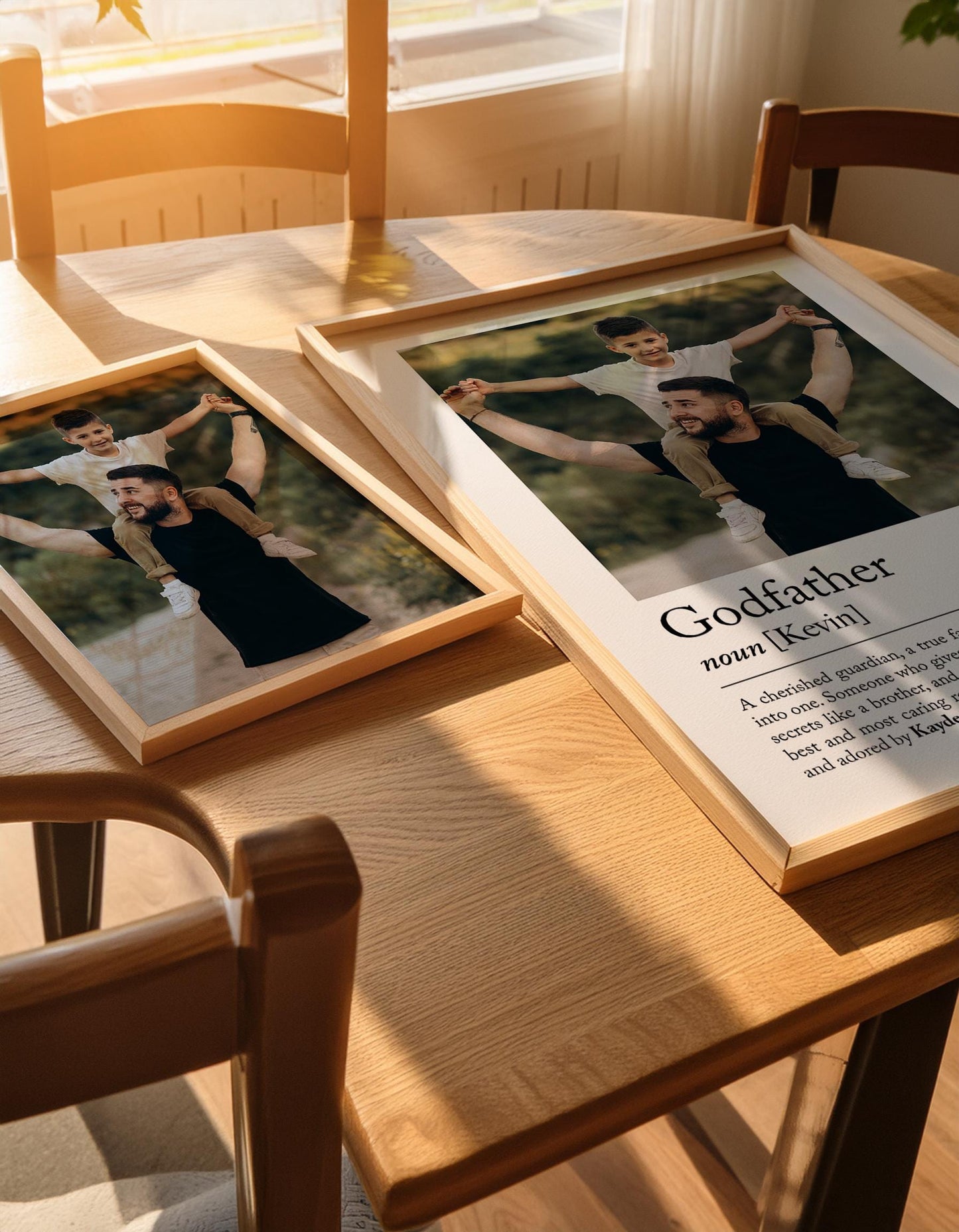 Personalised God Father Print Personalised Godfather Definition Print Personalised Photo Gifts Fathers Day Gift Birthday Gift, Photo Gift Print, God Father Quote, Fathers Day Present, framed gift, printed gift, Gift idea, photo prints, photo collage, godfather gift, custom photo art, godfather wall art, new baby gift, baptism print, godparent gift, baby photo print, gift for her, christening art, photo wall print, digital god art, framed god print, custom god art