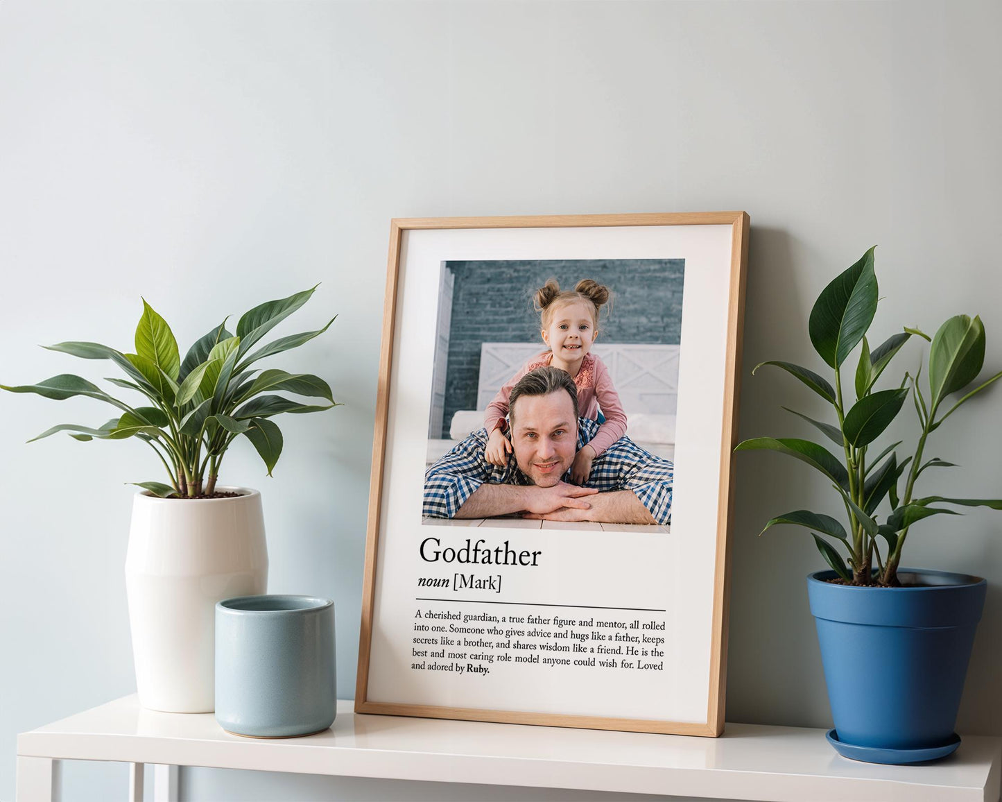 Personalised God Father Print Personalised Godfather Definition Print Personalised Photo Gifts Fathers Day Gift Birthday Gift, Photo Gift Print, God Father Quote, Fathers Day Present, framed gift, printed gift, Gift idea, photo prints, photo collage, godfather gift, custom photo art, godfather wall art, new baby gift, baptism print, godparent gift, baby photo print, gift for her, christening art, photo wall print, digital god art, framed god print, custom god art